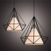 Axhup - Lustre Suspension Filaire Industriel forme
