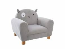 Eazy living fauteuil pour enfant chat grey EYKD059-GY