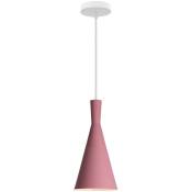 Lustre suspension moderne créative E27 lampe suspension décoratif salon chambre (Rose) - rose
