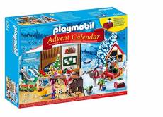 Playmobil Calendrier Avent Fabrique du Père Noël,