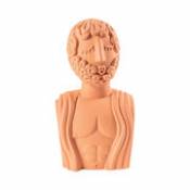 Sculpture Magna Graecia / Bust Man - H 45 cm / Terre cuite - Seletti orange en céramique