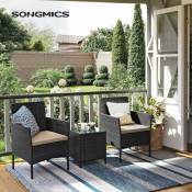 Songmics - Salon de Jardin Extérieur, Ensemble de