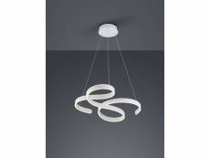 Suspension francis vortici led blanc 52w dimmable trio lighting