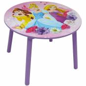 Table ronde Princesse Disney Fleurs