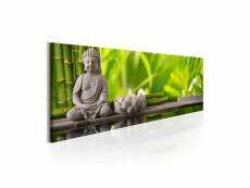 Tableau - buddha: meditation-150x50 A1-N6566-DK150