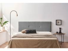 Tête de lit tapisée alma aqualine 160x50x5 cm - moonia