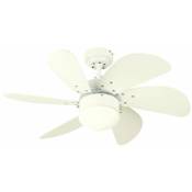 Westinghouse - Ventilateur de plafond Turbo Swirl Blanc