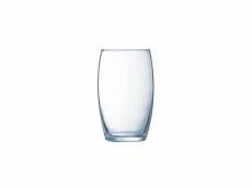 Arcoroc boîte de 6 chopes forme haute vina 36 cl transparent