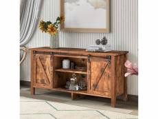 Buffet, bahut, style vintage rustique, meuble tv, avec