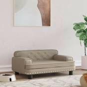 Canapé Lit pour chien. Sofa Beige 70 x 45 x 30 cm