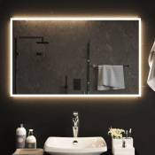Design In - Miroir lumineux de salle de bain à led Style baroque - 100x60 cm BV649030