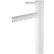 Essebagno - Deco mitigeur lavabo haut blanc - Blanc