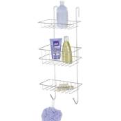 Etagère de douche à suspendre, 3 paniers de douche, Revigo, Acier, 22,5x57x18,5 cm, Brillant - Chromé - Wenko