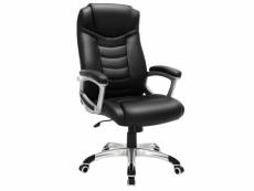 Fauteuil de bureau chaise de bureau ergonomique noir obg21b Bonne longévité, Hauteur réglable