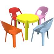 Garbar - rita Chaise-Table Pour Enfants Intérieur,