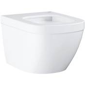 Grohe - Cuvette wc suspendue compact avec PureGuard Euro Ceramic - Blanc