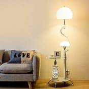 Lampe sur pied salon table basse simple chambre moderne