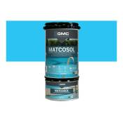 Matcosol piscine bleu 3,5L- Résine epoxy bi- Composant