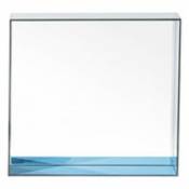 Miroir mural Only me / L 50 x H 50 cm - Kartell bleu en plastique
