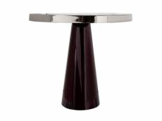 Paris prix - table d'appoint design "magoga" 51cm violet