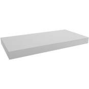 Plan vasque 100x8x50 cm, blanc mat (DO10050BM) - Naturel