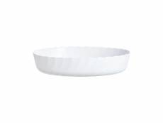 Plat de cuisson blanc 31,9 x 24,5 cm smart cuisine