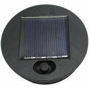 Remplacement solaire led lanterne haut panneau solaire lampe remplacement lumières batterie boîte pour diamètre extérieur lampe solaire remplacement