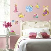 Roommates - 25 Stickers scintillants Princesse Disney Repositionnables 25x45cm