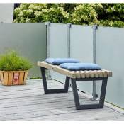 Table - banc de salon de jardin siesta - 138x49x43