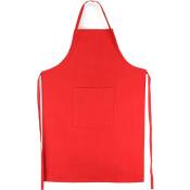 Tablier de cuisine toile pure kitchen apron - Rouge