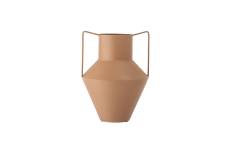 Vase en métal brun H34cm