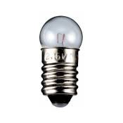 Ampoule Sphérique pour Lampe de Poche, 0,3 w culot