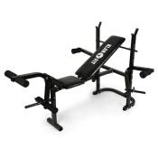 Banc de musculation abdominaux fessiers butterfly charge