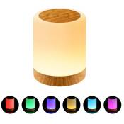 Ccykxa - Lampe de Chevet de Table Tactile Dimmable,