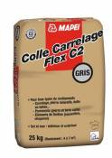 Colle carrelage Flex C2 Mapei gris 25kg