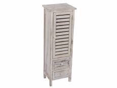 Commode / armoire, 2 tiroirs, 30x25x90cm, shabby, vintage,