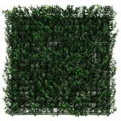 Décoration murale en plantes artificielles Buxus 50
