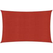 Fimei - Voile d'ombrage 160 g/m² Rouge 2x4,5 m pehd