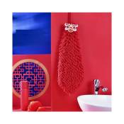 Fortuneville - Essuie-mains à séchage rapide dessin animé Animal tenue cuisine salle de bain serviette absorbant lingette peluche main suspendu
