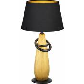 Lampe de table dimmable avec télécommande chambre lampe de table led en céramique dorée, changement de couleur rvb, interrupteur à cordon, 3,5W 200lm