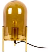 Leitmotiv - Lampe de table en verre Glass Bell - Mousse