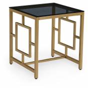 Mobilier Deco - ophir - Table basse en verre carrée
