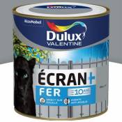Peinture Ecran+ Fer protection antirouille Dulux Valentine brillant gris acier 0 5L