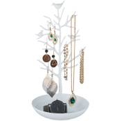Relaxdays - Porte-bijoux en forme d'arbre, pour colliers,