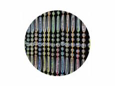 Rideau de porte en perles multicolore frejus