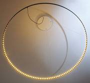 Suspension Circle / LED - Ø 80 cm - Le Deun noir en