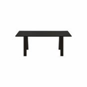 Table rectangulaire Ambrosiano / Chêne - 190 x 90 cm - 4 à 6 personnes - Zanotta noir en bois