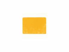 Tapis rectangulaire - l 170 x h 120 cm - jaune