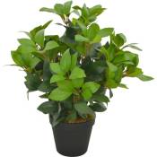Vidaxl - Plante artificielle avec pot Laurier Vert 40 cm n/a