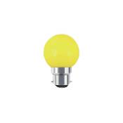 Ampoule led guinguette jaune Xxcell 1 w - B22 - Jaune